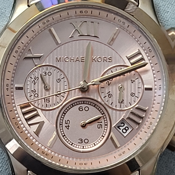 MK Cooper Chronograph Rose Dial Rose Gold Watch main image 9